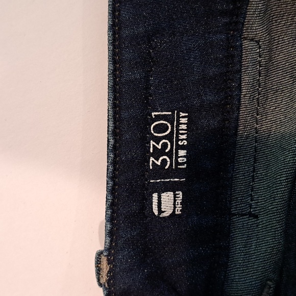 NEW Low Rise Skinny Jean (Dark Aged) - G-Star Raw - Picture 11 of 15
